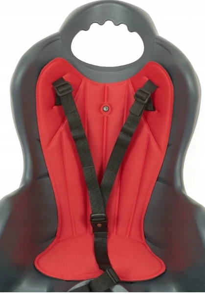 HTP Elibas clamp bezpieczny fotelik rowerowy na bagażnik