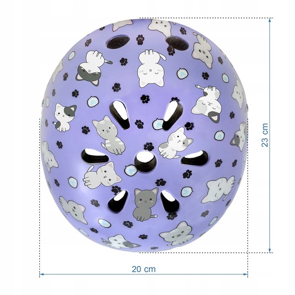 Kask ochronny Kidwell ORIX Plus Kitty S rower hulajnoga