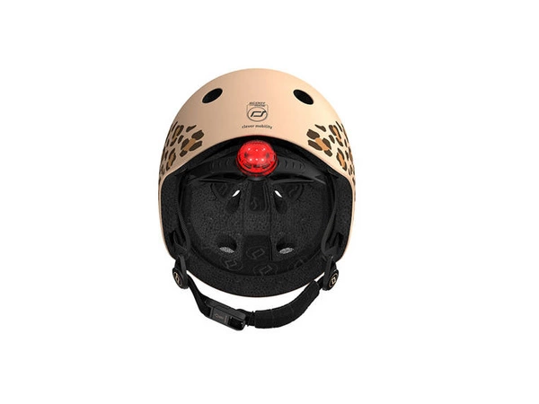 SCOOT AND RIDE KASK XXS-S dla dzieci regulacja LED
