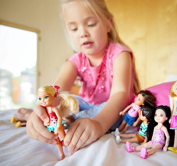 MATTEL lalka barbie club chelsea DWJ33 FXG82 3+