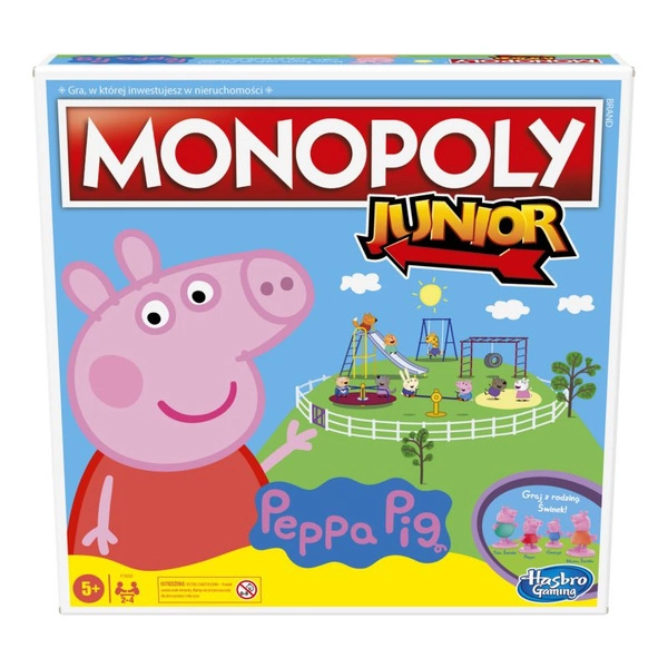HASBRO Junior Świnka Peppa gra rodzinna polska wersja