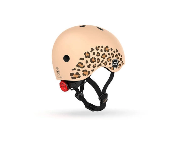 SCOOT AND RIDE KASK XXS-S dla dzieci regulacja LED