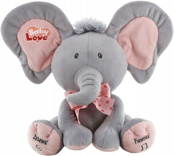 Interaktywny Słonik Akuku Mówi Śpiewa Rusza Uszami