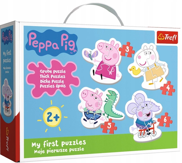 Trefl PUZZLE Baby Classic Świnka Peppa 36086 2+