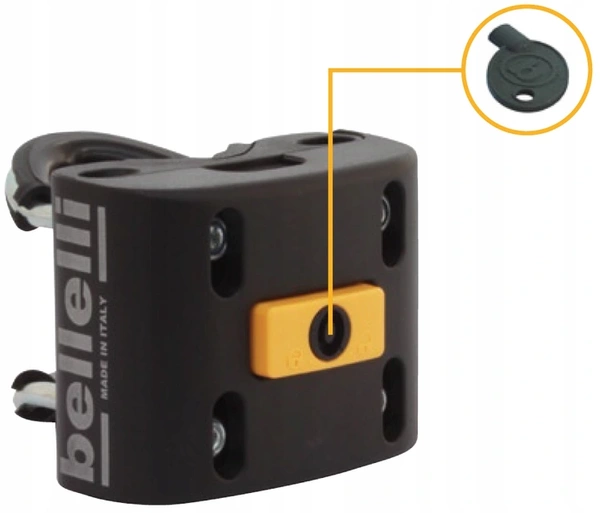 BELLELLI Mr FOX RELAX fotelik rowerowy odchylany