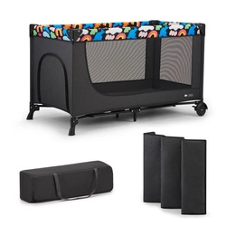 KINDERKRAFT JOY 2 Łóżeczko turystyczne 2w1 kojec  składane