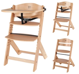 Kinderkraft ENOCK Krzesełko do karmienia drewniane