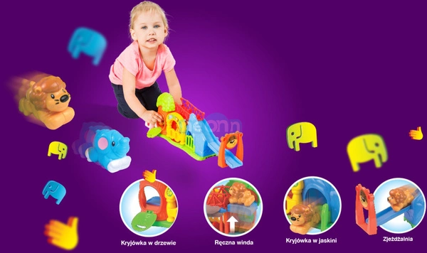 DUMEL Świat Zwierząt Zoo Interaktywna farma 42540