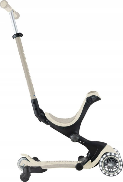 GLOBBER GO UP DELUXE LIGHTS ECOLOGIC hulajnoga z siedziskiem jeździk LED