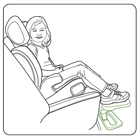 KNEEGUARDKIDS 4 Knee Guard podnóżek do fotelików