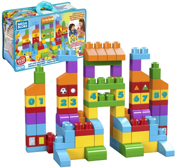 MEGA BLOKS czas na naukę torba 150el. FVJ49