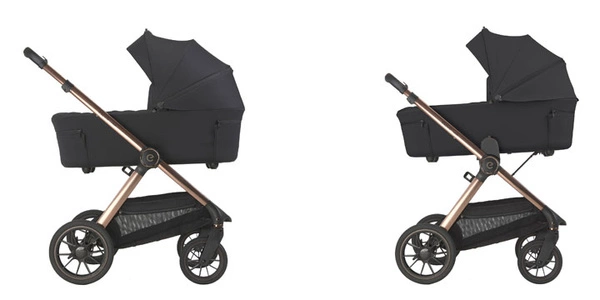 ESPIRO CODE autofolding wózek spacerowy spacerówka gondola 2w1 + akcesoria