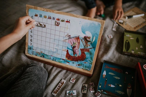 Janod - Statki gra magnetyczna