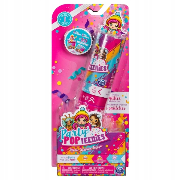 SPIN PARTY POP TEENIES PODWÓJNA NIESPODZIANKA