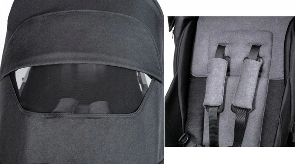 ESPIRO ONLY Wózek spacerowy spacerówka gondola 2w1 lekki żelowe koła