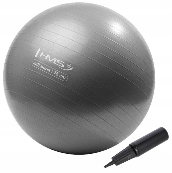 HMS piłka gimnastyczna do ćwiczeń dla kobiet w ciąży gimnastyczna 75 cm + pompka
