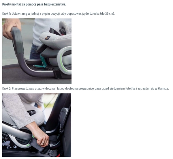 BeSafe Stretch Fotelik samochodowy tyłem do kierunku jazdy max 36kg