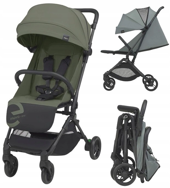 WÓZEK SPACEROWY ESPIRO POP Carbonowy Spacerówka 5,8kg Lekki