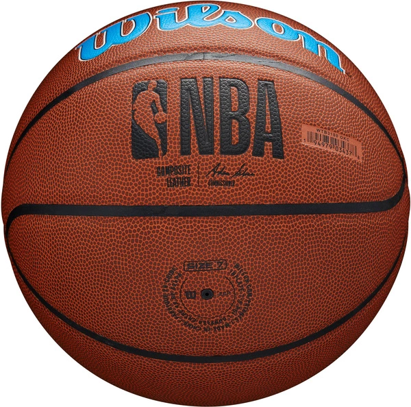 WILSON OKC Oklahoma City Thunder NBA Team Alliance 7 Piłka do koszykówki