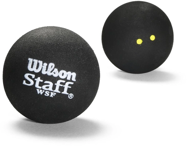 WILSON Staff Double Yellow Dot 2 Piłki do Squasha