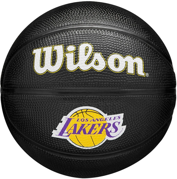WILSON Los Angeles Lakers Black 3 Mini Piłka do koszykówki