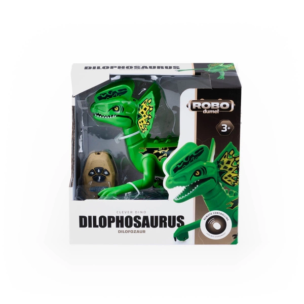 DUMEL Dinozaur zdalnie sterowany RC interaktywny Robot dilofozaur 30005