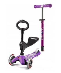 MINI MICRO DELUXE hulajnoga 3w1 siedzisko jeździk