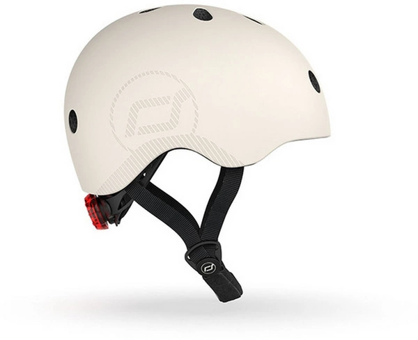 SCOOT AND RIDE KASK M-L dla dzieci regulacja kask rowerowy dziecięcy LED