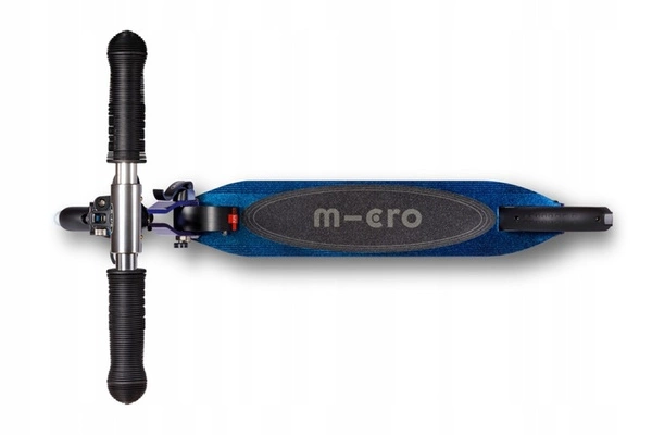 Hulajnoga Micro Sprite LED PEARL Blue Purple świecące koła perłowy lakier