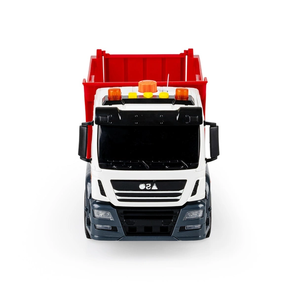 DUMEL FLOTA MIEJSKA wywrotka ciężarówka wóz budowlany dźwięki światełka 3+