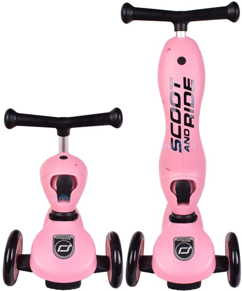 SCOOT AND RIDE HIGHWAYKICK 1 jeździk 2W1 hulajnoga + plecak