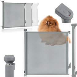 Barierka zabezpieczająca Lionelo Thea bramka ochronna na drzwi schody 140cm