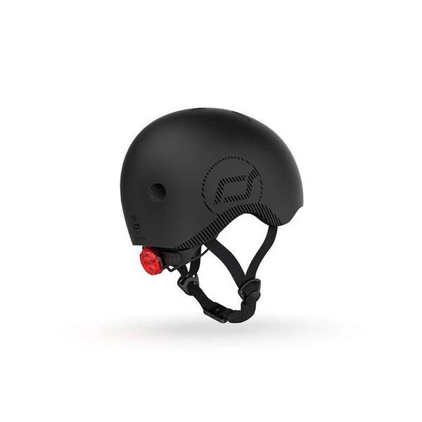 SCOOT AND RIDE KASK M-L dla dzieci regulacja kask rowerowy dziecięcy LED