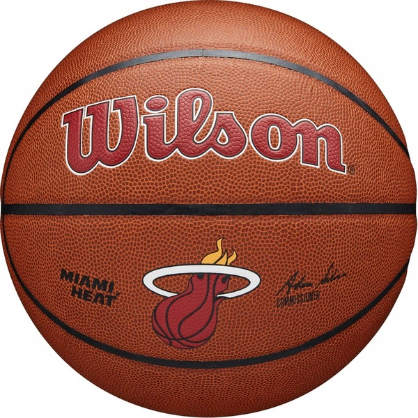WILSON Miami Heats NBA Team Alliance 7 Piłka do koszykówki