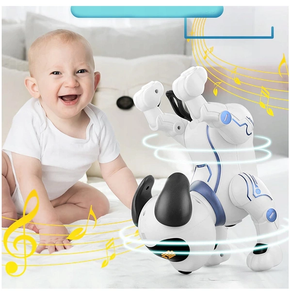 PIESEK INTERAKTYWNY CHODŻI ROBOT TAŃCZY KOMENDY RC