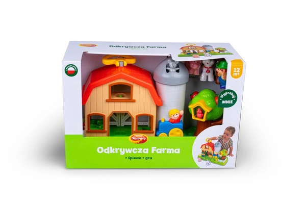 DUMEL Odkrywcza Farma Zabawka Interaktywna mówi pl