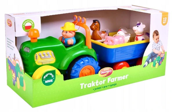 Dumel Interaktywna Arka Noego + Traktor Farmer