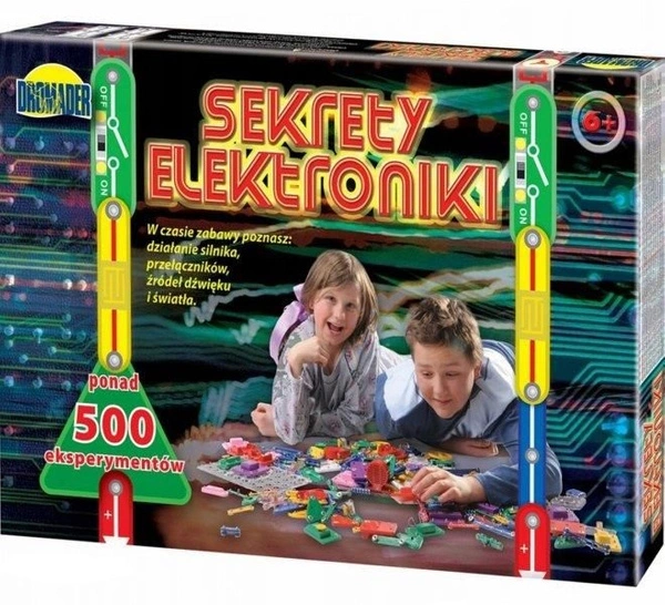 SEKRETY ELEKTRONIKI 500 EKSPERYMENTÓW MEGA ZESTAW