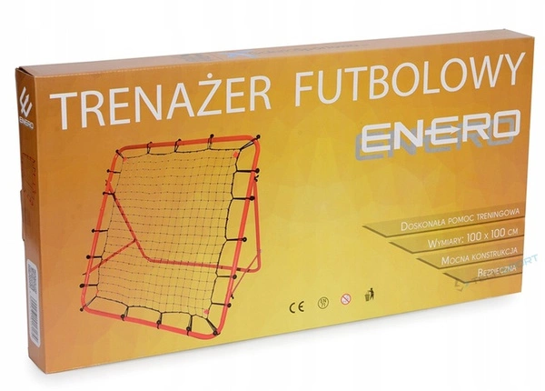 Rama treningowa Rebounder do odbijania piłki nożnej 100x100cm