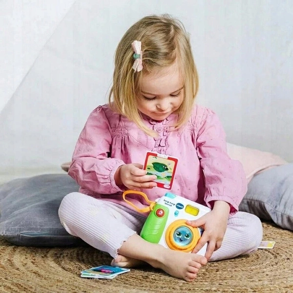 VTECH Interaktywny aparacik pstryk dźwięk 61587