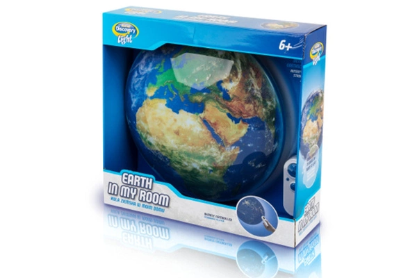 DUMEL Kula Ziemska Lampka Na Pilota Świeci 2181 5+