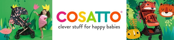 Wózek Spacerowy Cosatto Woosh Trail do 25kg lekki UPF100+ akcesoria