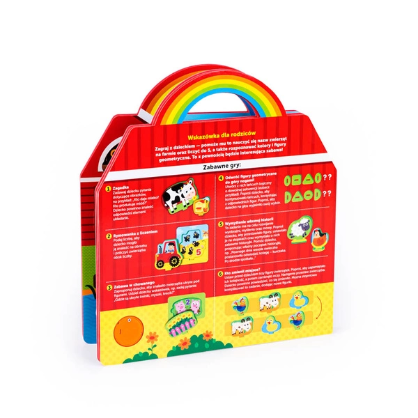 DUMEL dźwięki wokół nas moje pierwsze ABC puzzle 3D książeczka sorter 82450