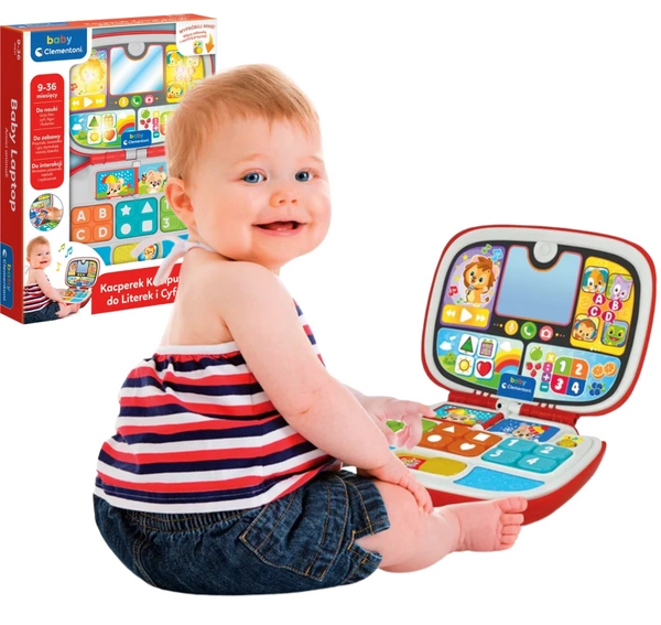 Clementoni Kacperek komputerek Laptop interaktywny