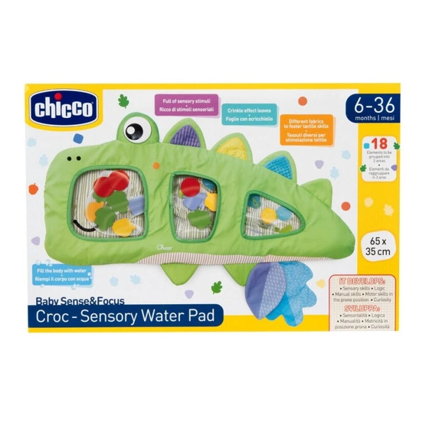 CHICCO sensoryczna mata wodna krokodyl 6 - 36