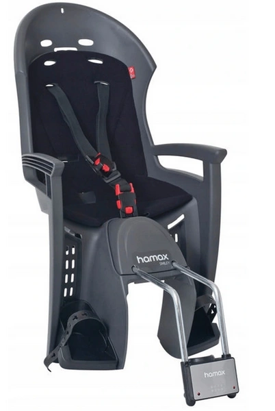 Hamax Smiley fotelik rowerowy na ramę 22kg pałąk