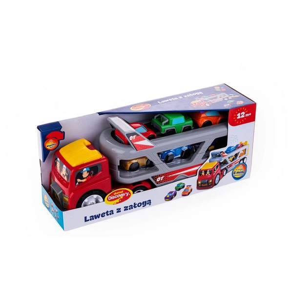 Dumel Laweta z załogą samochody światło dźwięk