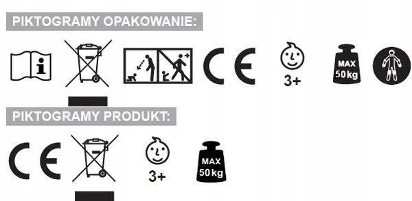 Hulajnoga LED KIDWELL Lumo balansowa świecące koła 3+ do 50 kg składana