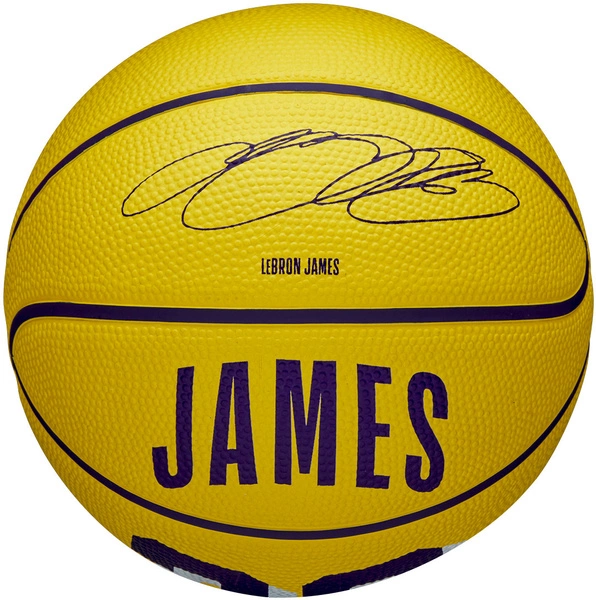 WILSON NBA Los Angeles Lakers Lebron James #23 r.3 Mini Piłka do koszykówki