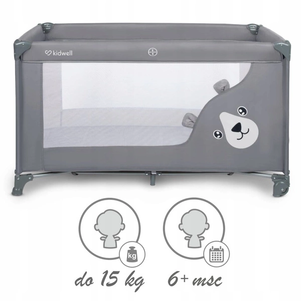 KIDWELL BLISSY łóżeczko turystyczne składane kojec torba materacyk